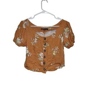 Alice Blue Women's Button Up Shirt Size Small